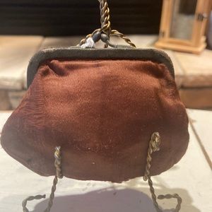 Antique brown silk change pure